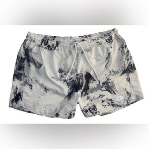 The North Face Shorts Womens XL Black White Running Hiking Camping